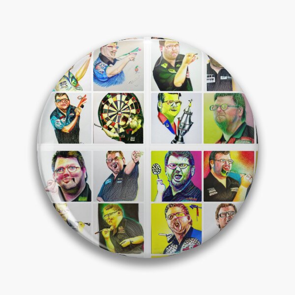 Item preview, With a Nine-Dart Finish... James Wade, The Machine designed and sold by MoMoJaJa.