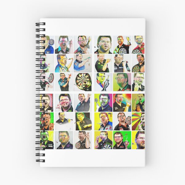 Item preview, With a Nine-Dart Finish... James Wade, The Machine designed and sold by MoMoJaJa.