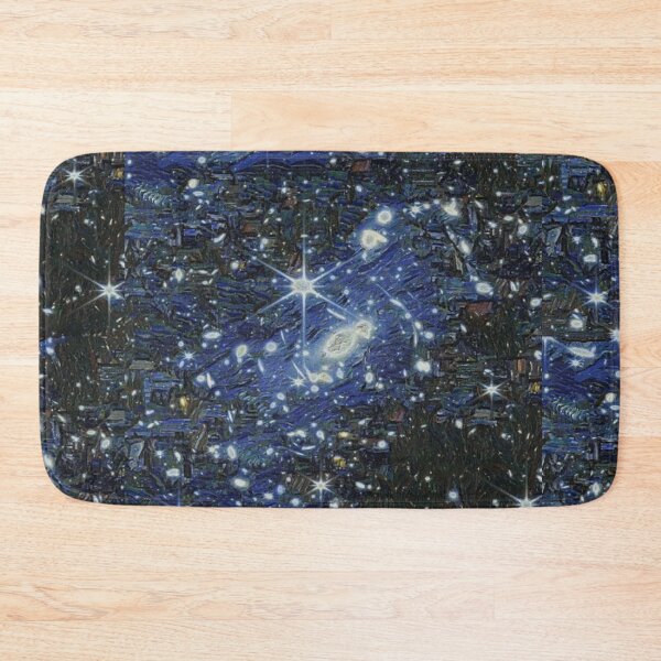 Item preview, JWST Space Telescope Deep Field in Van Gogh style designed and sold by SolidEarthArt.
