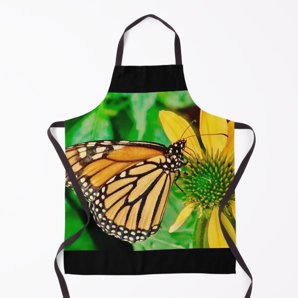 Item preview, butterfly on yellow daisy designed and sold by Chakraflowerdesign.