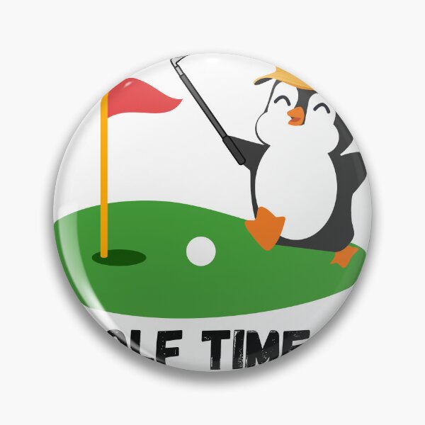Item preview, Penguin Logo Golf designed and sold by Simran  Pal ⭐⭐⭐⭐⭐.