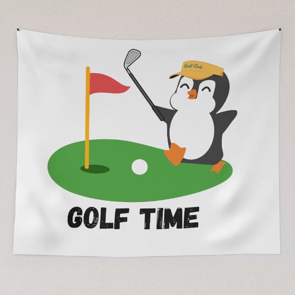 Item preview, Penguin Logo Golf designed and sold by Simran  Pal ⭐⭐⭐⭐⭐.