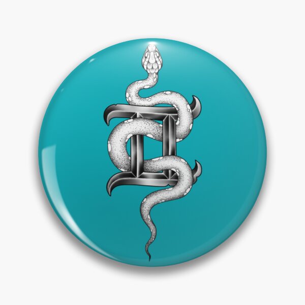 Item preview, Gemini sign with snake   designed and sold by Treshionthomasz.