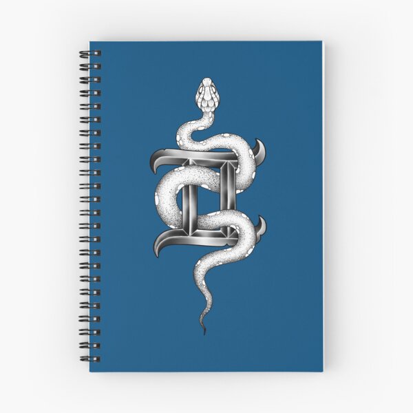 Item preview, Gemini sign with snake   designed and sold by Treshionthomasz.