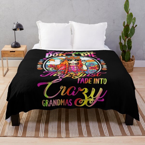 Item preview, Old Hippies Don't Die They Just Fade Into Crazy Grandmas designed and sold by disgustingtroph.