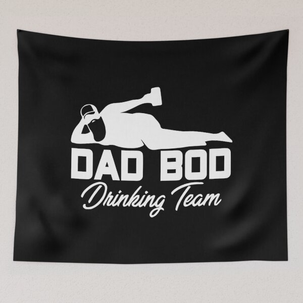Item preview, Dad Bod Drinking Team - Funny Father Beer Drinker designed and sold by disgustingtroph.