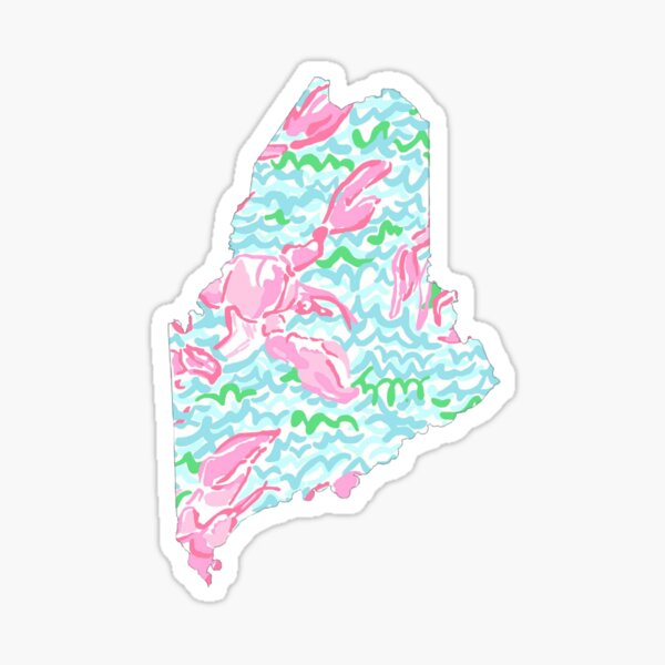 Lilly Pulitzer - Maine Lobstah Roll Sticker