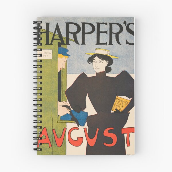Item preview, HARPER'S AUGUST 1894 Old American Magazine Poster Art by Edward Penfield designed and sold by retroposters.
