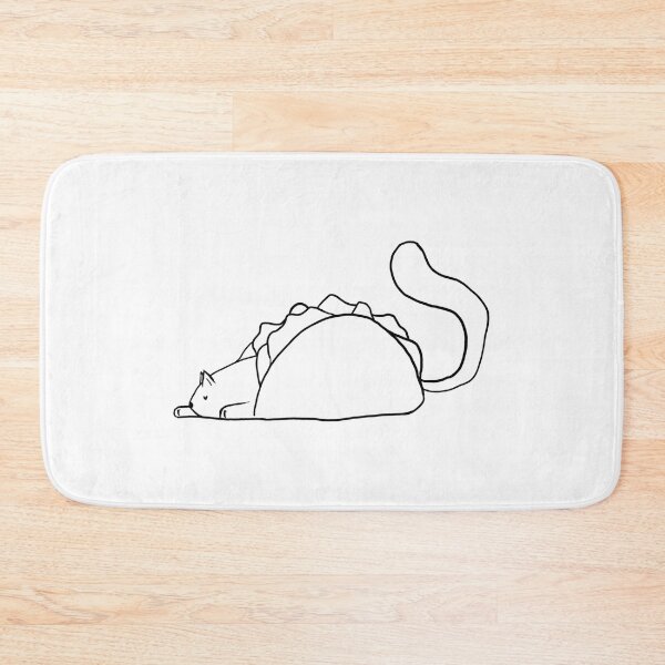 Item preview, Sleepy Taco Cat designed and sold by RainSugarSalt.
