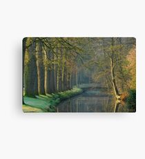Early April in a Dutch park Canvas Print