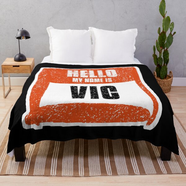 Item preview, Hello My Name Is Vic Label designed and sold by vibeno1.