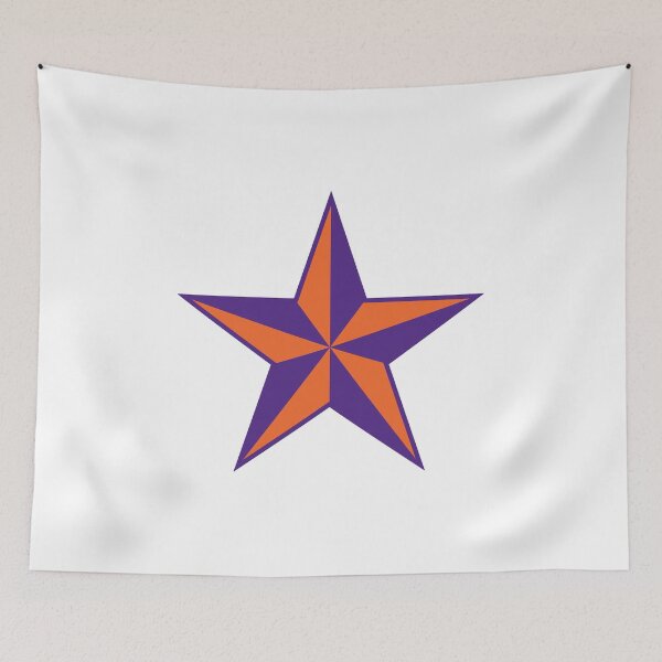 Item preview, orange and purple school colors designed and sold by designsbysamantha.