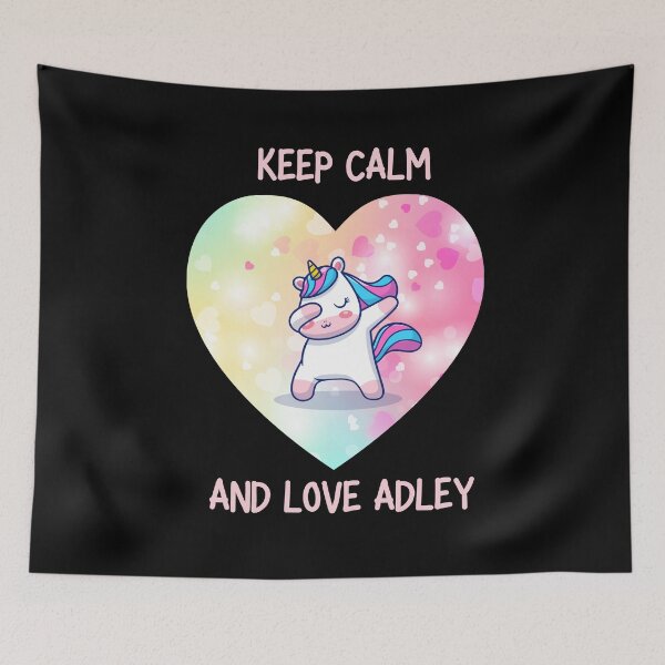 Item preview, keep calm and love adley designed and sold by BloompodDesigns.