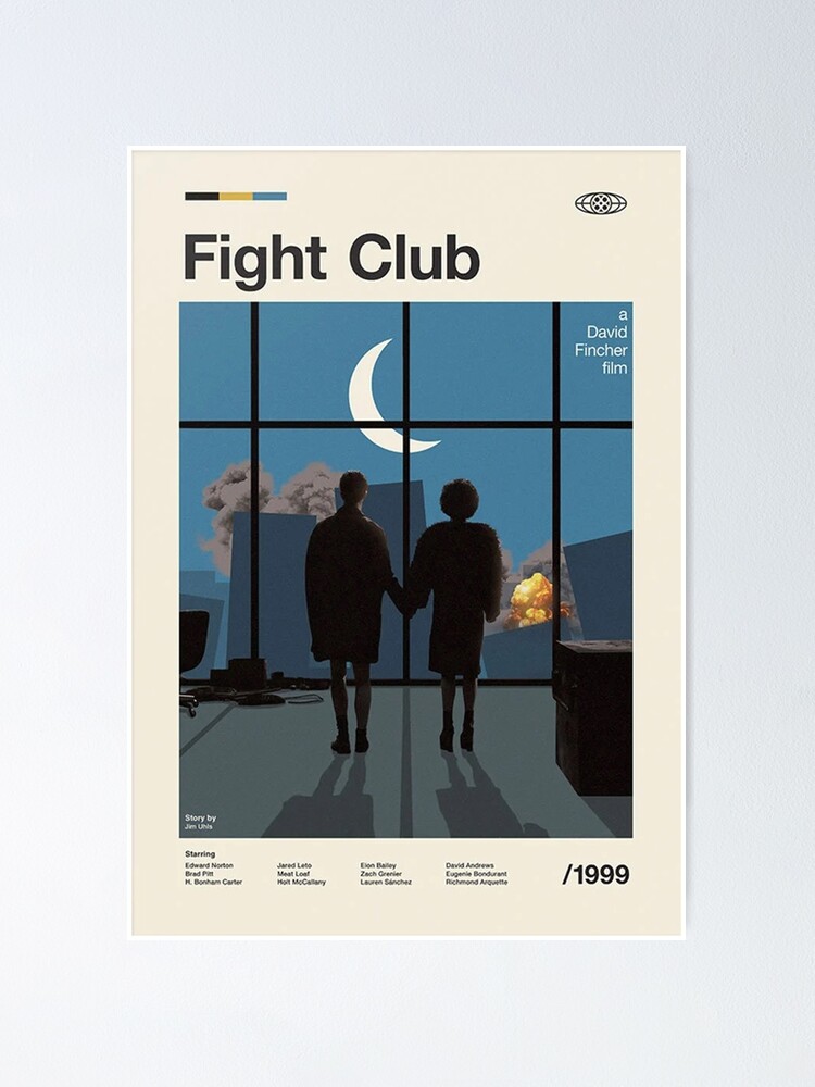 Top 34+ imagen minimalist fight club poster