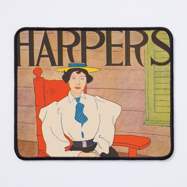 Item preview, HARPER'S SEPTEMBER 1896 Vintage American Magazine Poster by Edward Penfield designed and sold by retroposters.