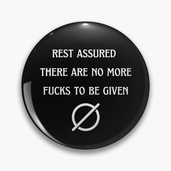Item preview, No more fucks to be given designed and sold by CreativeLevelUp.