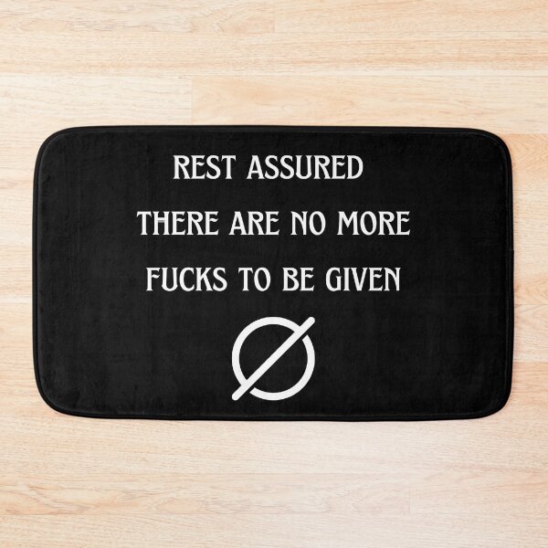 Item preview, No more fucks to be given designed and sold by CreativeLevelUp.