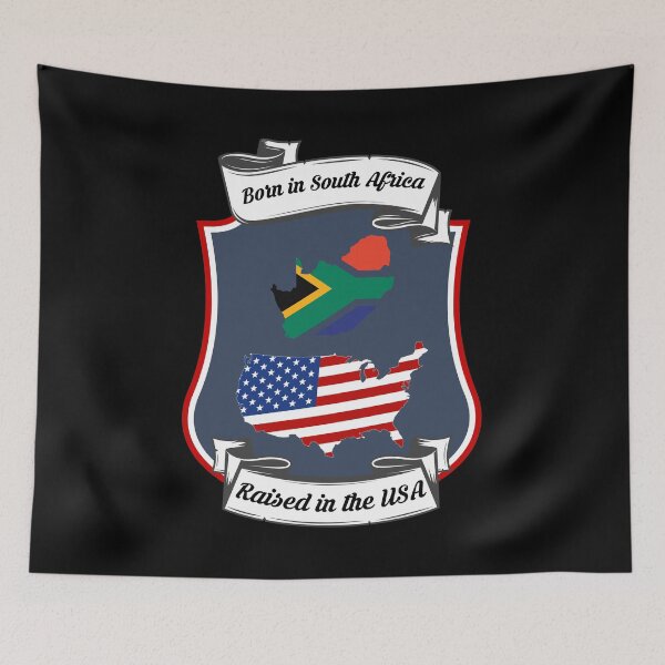 Item preview, Born in South Africa, raised in the USA Heritage designed and sold by Tony ⭐⭐⭐⭐⭐.