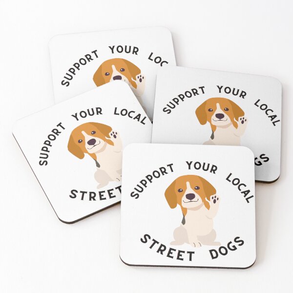 Item preview, support your local dogs t-shirts, local dog t-shirts, dog t-shirts designed and sold by BLUE  bubble.