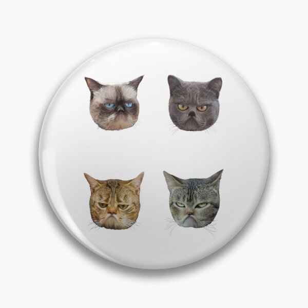 Item preview, funny angry cats groupe designed and sold by Panega.