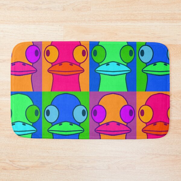 Item preview, Retro duck - Colorful and funny duck designed and sold by Memockend.
