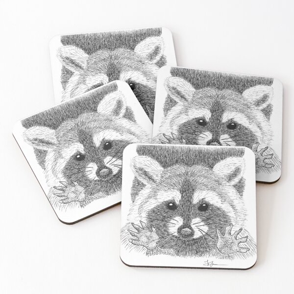 Item preview, Racoon designed and sold by kathypegel.
