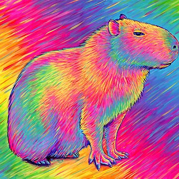 Vorschaubild zum Design Entspanntes Wasserschwein von Rebecca Wang