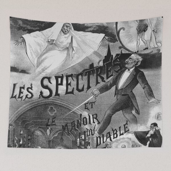 Item preview, Le Manoir du Diable | the first horror movie | film history 1800s Vintage Antique | Georges Méliès Devil House cinema designed and sold by politeillusts.