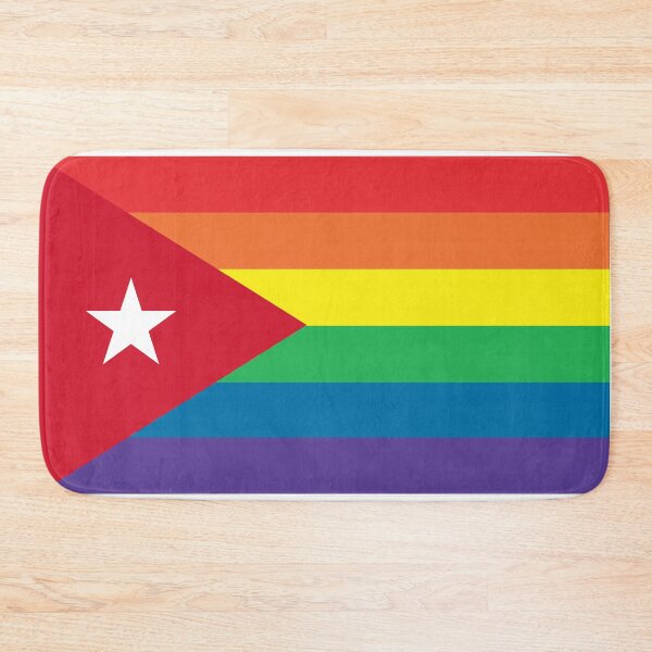Item preview, Cuba LGBT Pride Flag designed and sold by putaflagonit.