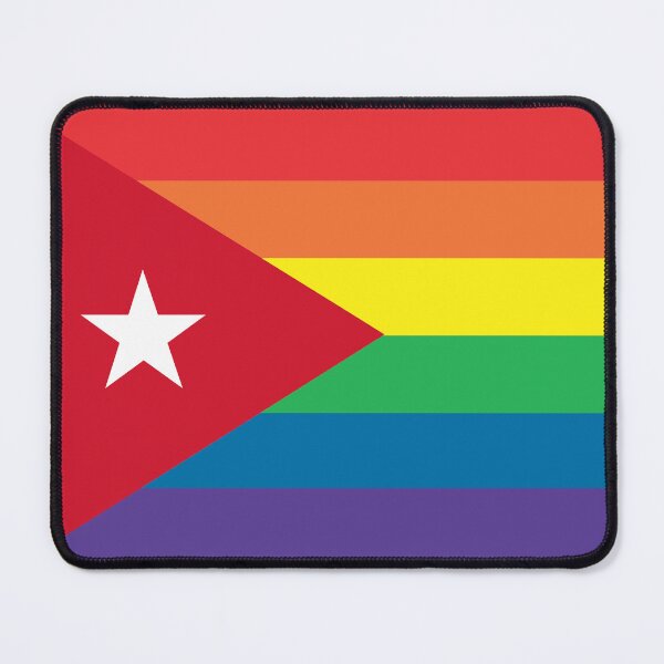 Item preview, Cuba LGBT Pride Flag designed and sold by putaflagonit.