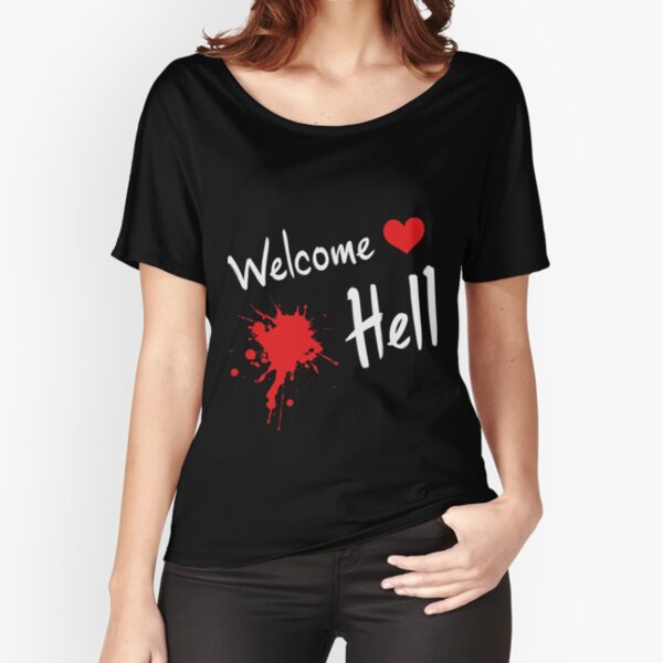 Touhou Project - Welcome Hell Relaxed Fit T-Shirt