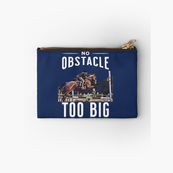 Item preview, No Obstacle Too Big - encouragement and confidence - Horse jumping designed and sold by No1Equestrian.