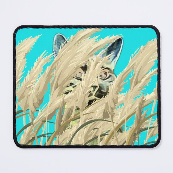 Item preview, The Cat Waiting in The Wheat Grass Jungle designed and sold by RAJAT KANTI CHAKRABARTY.