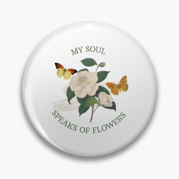 Item preview, Watercolor white camellia flowers and butterflies - vintage flowers  designed and sold by Rubi16.