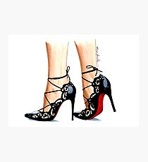 Designer shoes Photographic Print
