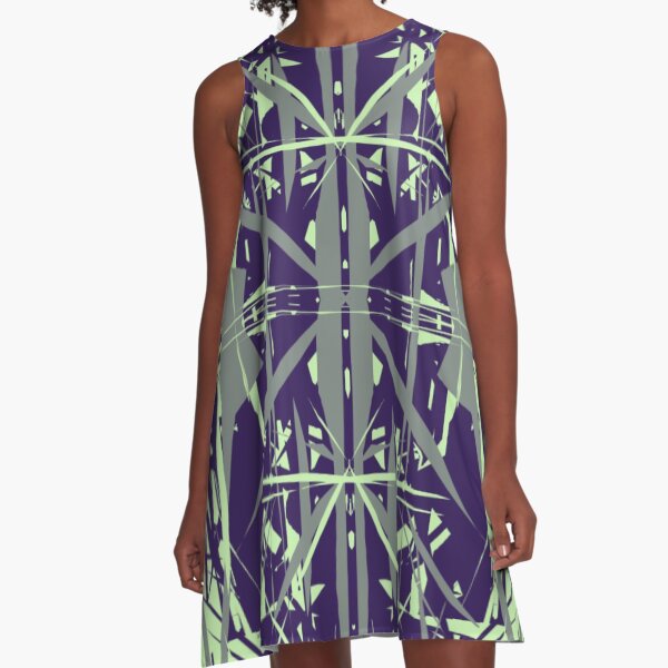 Item preview, Abstract Industrial: prussian and celadon designed and sold by artbleed.