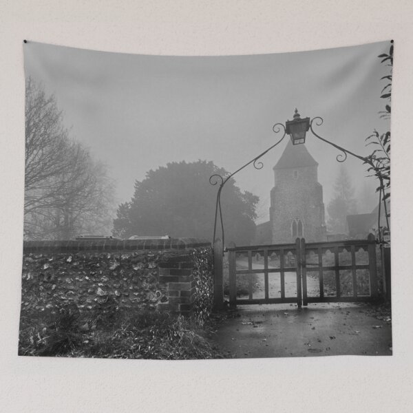 Item preview, Stansted Church In The Fog designed and sold by Dave Godden.