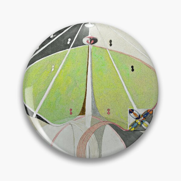 Item preview, Hilma Af Klint Tree of Knowledge No. 5 W Series Abstract Symbolic Mystical Painting designed and sold by AesthetesLegacy.