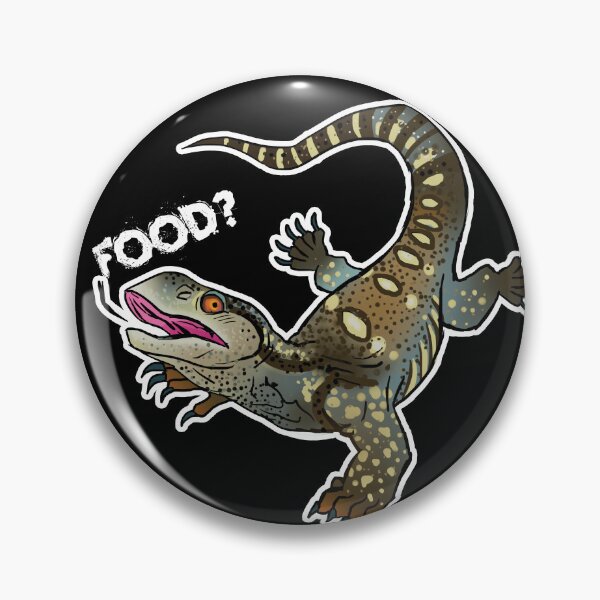 Item preview, food Black throat monitor lizard designed and sold by Deathoftheself.