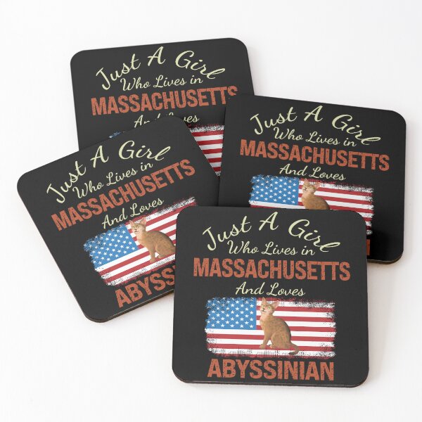 Item preview, Just A Girl Who Lives in Massachusetts and Loves Abyssinian designed and sold by Suraj0285.