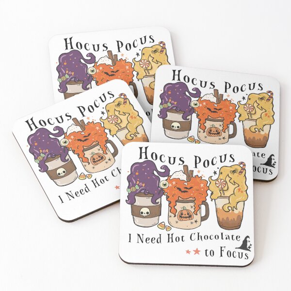 Item preview, Halloween Hocus Pocus Hot Chocolate Fun designed and sold by KiKiFlynnThai.