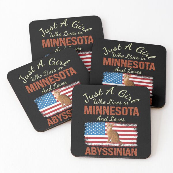 Item preview, Just A Girl Who Lives in Minnesota and Loves Abyssinian designed and sold by Suraj0285.