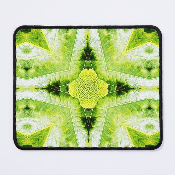 Item preview, ABSTRACT PAINTED GEOMETRIC ART BREADFRUIT PATTERN WITH LEAVES. designed and sold by Ralek.