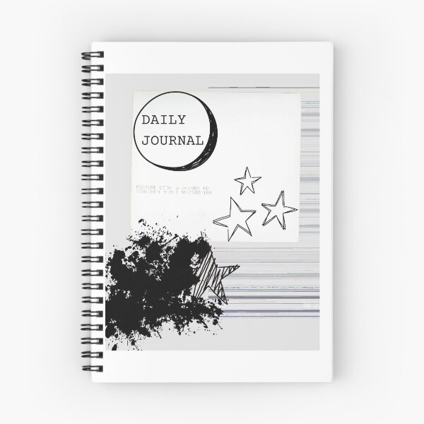 Item preview, Daily Journal  designed and sold by LeftyArtBook.