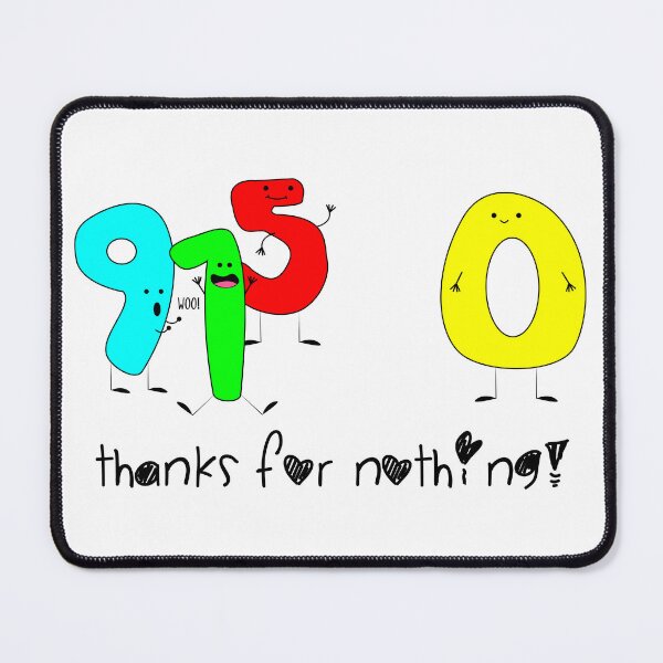 Item preview, Thanks for nothing! designed and sold by GeekClub.