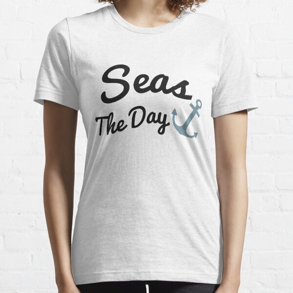 Item preview, Seas The Day T-Shirt Funny Cruising designed and sold by miracletee.