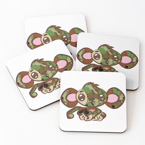 Item preview, Camouflage monkey plush designed and sold by Crochetamommy.