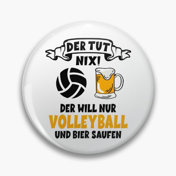 Item preview, The Dot Nix Der Wants Only Volleyball And Beer designed and sold by SaundersKini.