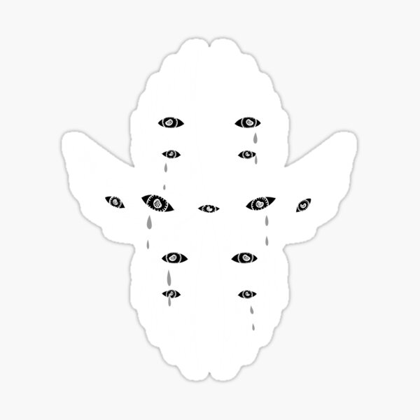 seraph seraphim angel crying angel Sticker