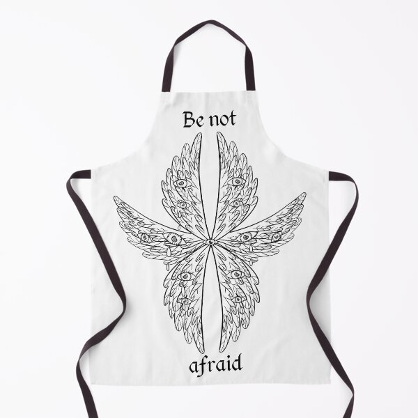 Item preview, be not afraid seraph seraphim angel designed and sold by indiVisibl.